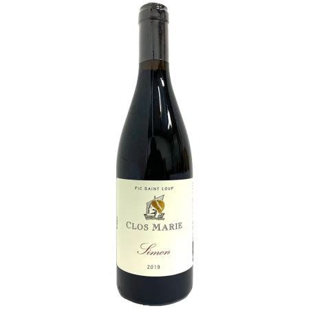 Pic Saint Loup Rouge Cuvée Simon Domaine Clos Marie