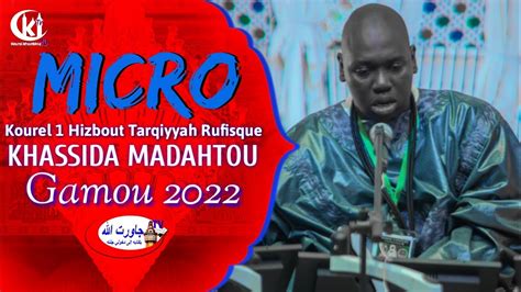 Madahtou Micro Kourel Hizbout Tarqiyyah Rufisque Gamou Touba