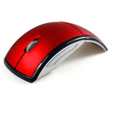 Souris Ordinateur Souris Optique Sans Fil Pliable 2 4 Ghz Avec Récepteur Usb Pour Pc Portable