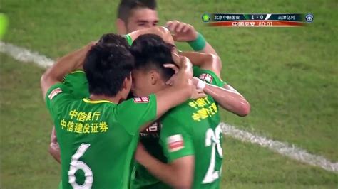 HIGHLIGHTS Beijing Guoan vs Tianjin Teda 北京中赫国安vs天津亿利 CSL 2017 Round