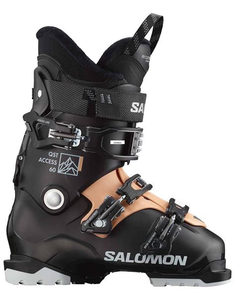 Salomon Qst Access 60 W Black Beach Sand White Skischuhe Damen Snowleader