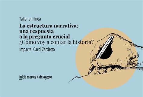 Taller en línea LA ESTRUCTURA NARRATIVA UNA RESPUESTA A LA PREGUNTA