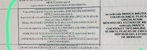 MP Edomex Liberaré al conductor que mató a la joven porque no tengo