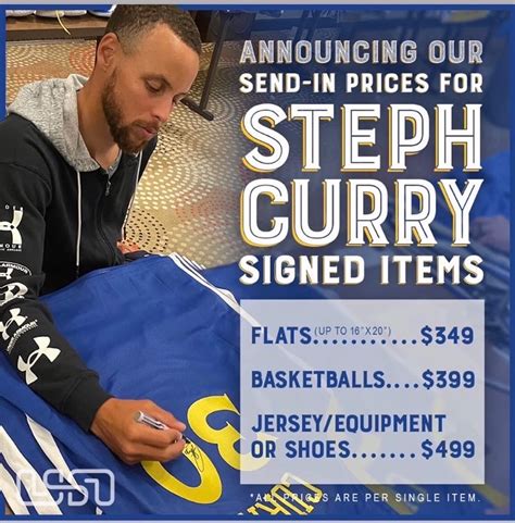 Stephen Curry Autograph Event (PRIVATE SIGNING) | Trifecta Sports ...