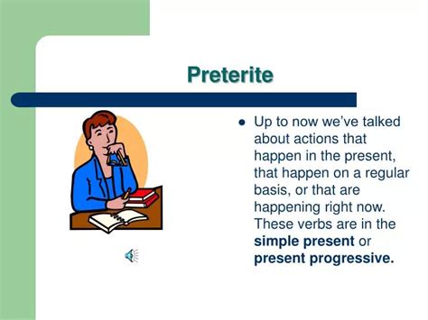 Ppt Preterite Powerpoint Presentation Free Download Id481756