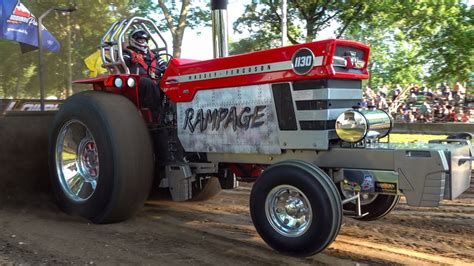 Tractor Pulling Hot Farm Tractors Winamac IN Indiana Pulling League