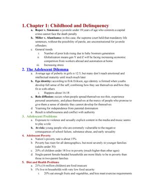 Chapter 6 Developmental Theories Of Delinquency Life Course Propensity