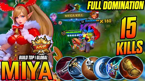 Miya Flawless Victory Secret Build Revealed Epic MLBB GAMEPLAY