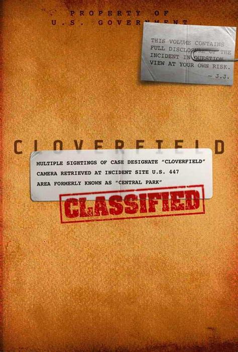 Cloverfield Movie Poster Print (27 x 40) - Item # MOVGI4817 - Posterazzi