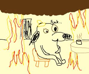 This is Fine Dog - Drawception