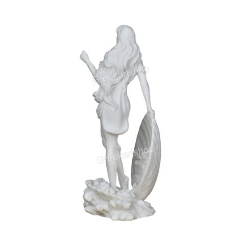 Goddess APHRODITE Venus In Shell Nude Female Erotic Statue Sculpture Figure