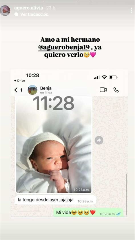 Sofía Calzetti compartió el festejo por el primer mes de Olivia la