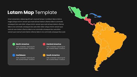 Latam Map PowerPoint Template