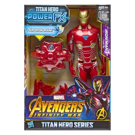 Marvel Avengers Infinity War Titan Hero Power FX Iron Man