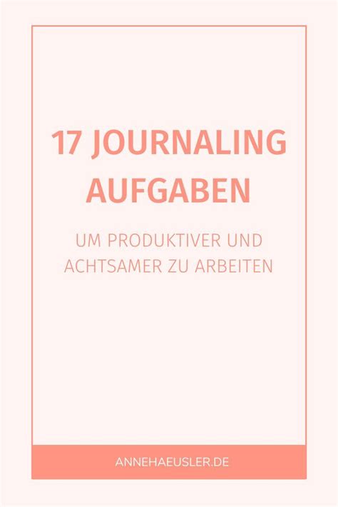 Selbstfürsorge im Home Office Diese Journaling Fragen unterstützen