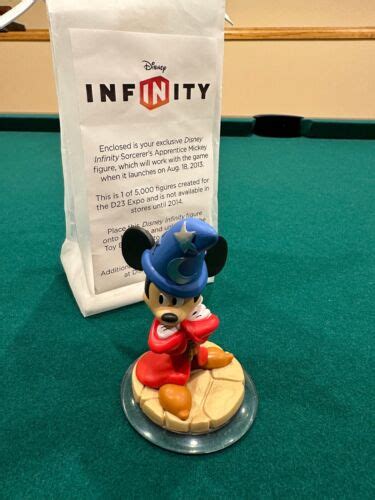 Rare Disney Infinity D Sorcerer Apprentice Mickey Mouse Ebay