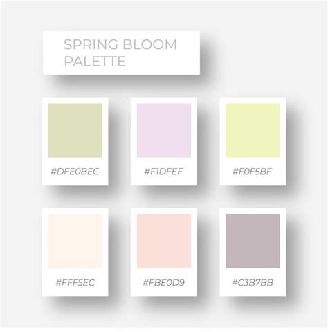 Premium Vector Trendy Pallete Of Color Cozy Nude Color Pallete