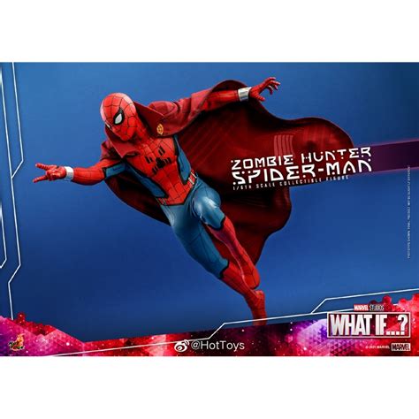 Action Figure Homem Aranha Zumbi Zombie Hunter Spider Man What If Tms Escala Hot