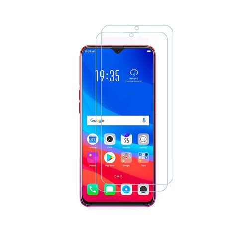 Marham Hd Tempered Glass For Realme 3 [9h Hardness] Crystal Clear