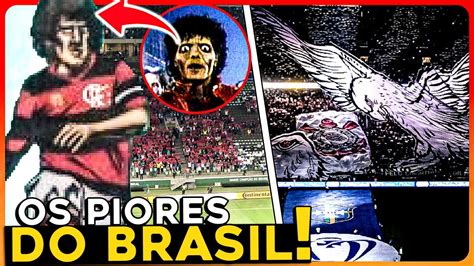 Top Piores Mosaicos Do Futebol Brasileiro Youtube