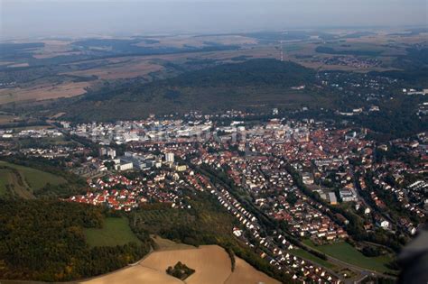 Bad Mergentheim Aus Der Vogelperspektive Stadtzentrum Im