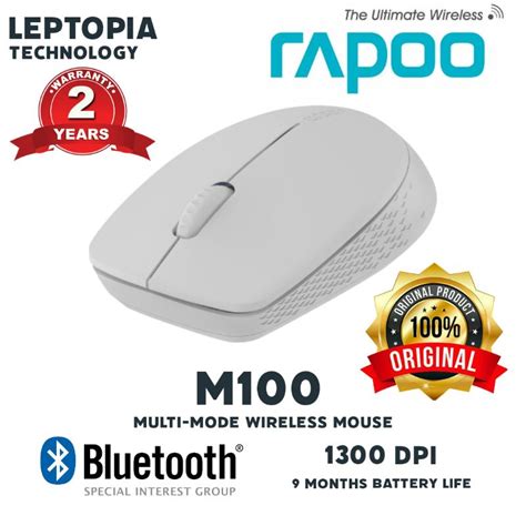 Jual Rapoo M Silent Wireless Mouse Shopee Indonesia