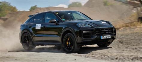 Porsche Cayenne Plug In Hybrid V With Hp Teased