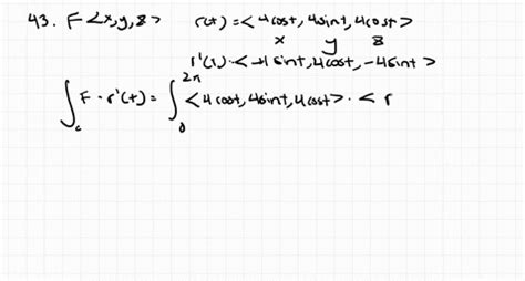 Solved Work Integrals In Given The Force Field Find The Work