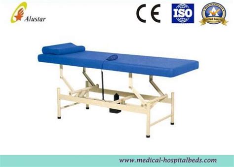 Flat Surface Electric Examination Couches Steel Hospital Furniture Bed