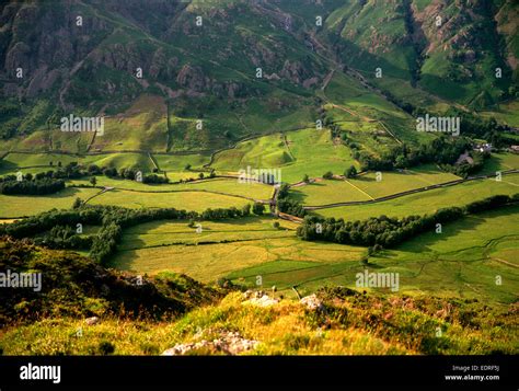 Great Langdale valley Cumbria Stock Photo - Alamy