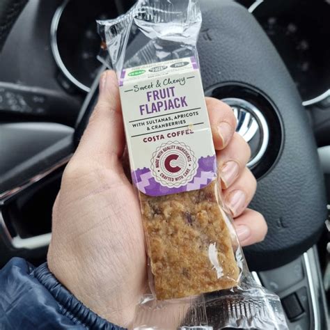 Costa Coffee Vegan Fruit Flapjack Review Abillion