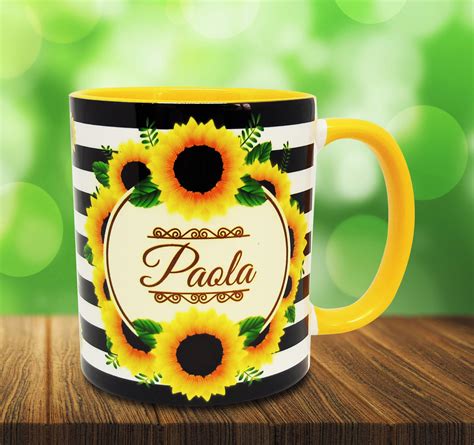 Aprender Sobre Imagem Caneca Personalizada Girassol Br