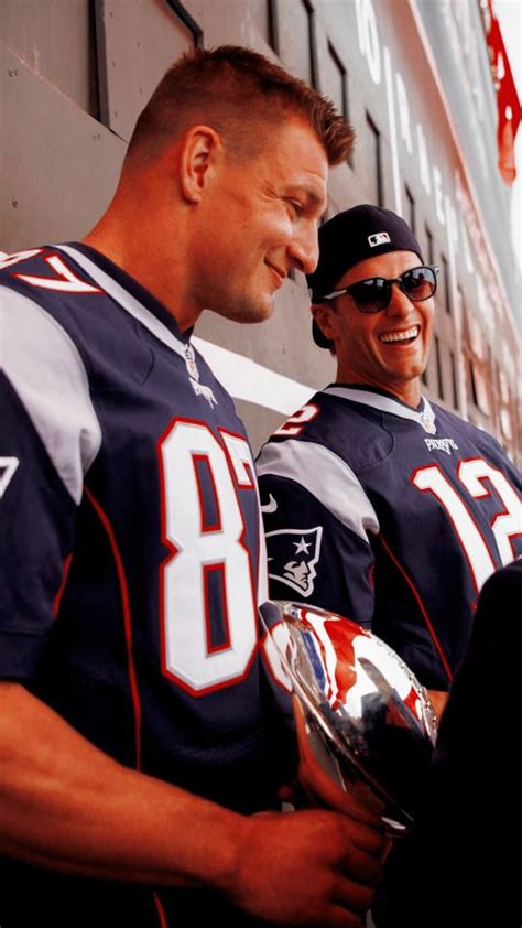 Rob Gronkowski And Tom Brady Tom Brady Hot New England Patriots Logo Tom Brady Patriots