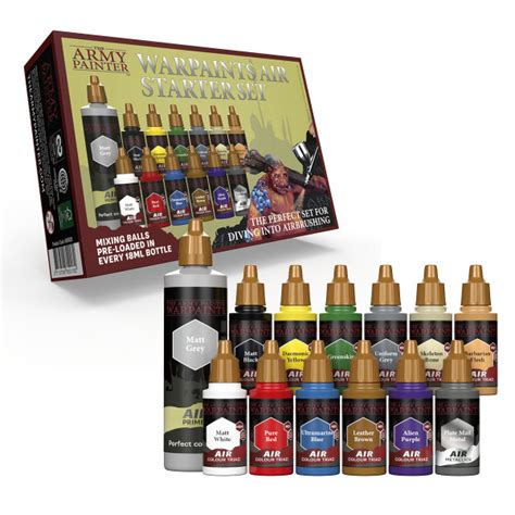 Набор акриловых красок для аэрографа Army Painter - Warpaints Air ...