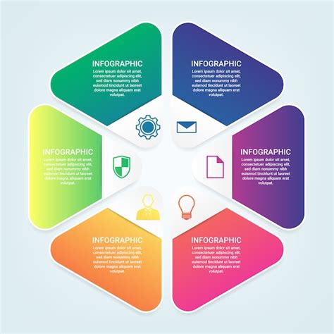 Premium Vector Colorful Infographic