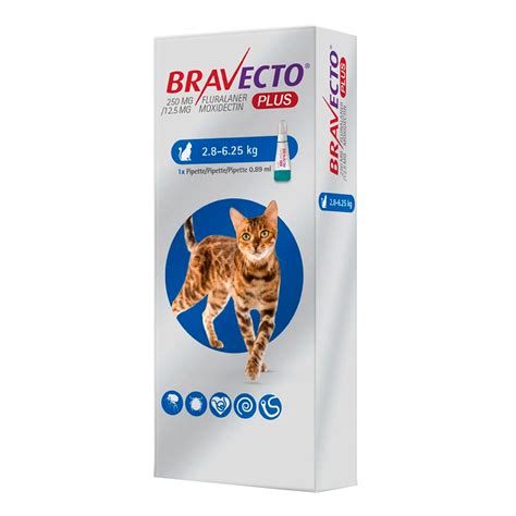 Bravecto Plus Pipeta Para Gatos De 2 8kg A 6 25kg RoyalPet