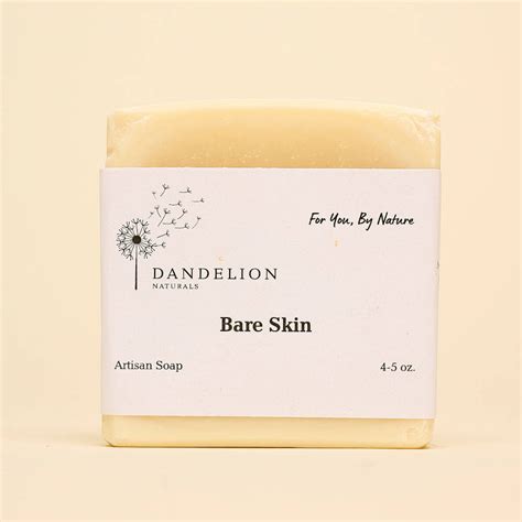 Bare Skin Bar Soap Dandelion Naturals