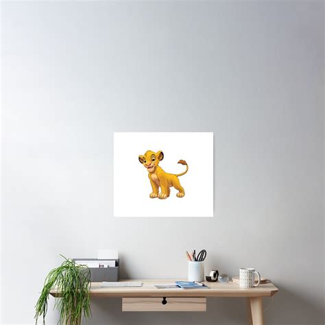 "Simba from Lion King" Poster by SwiftDesign- | Redbubble