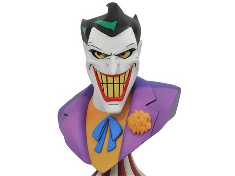 PRÉ VENDA Estátua Busto 3D Coringa Joker The Animated Series Legends