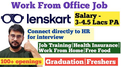 Lenskart Lenskart Chat Process Job Latest Job For Freshers Latest