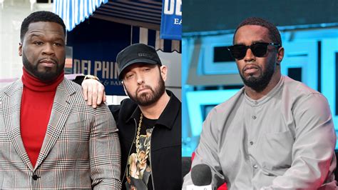 Cent Brings Eminem Into Diddy Trolling Campaign With Gay Joke