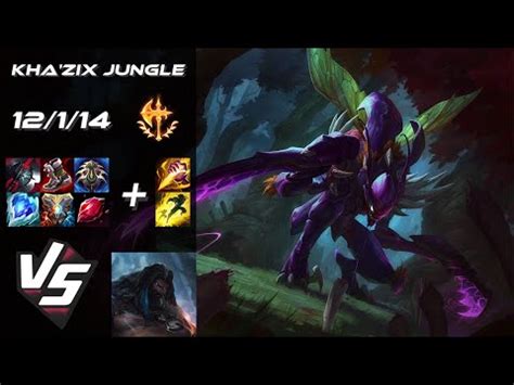 Jungle Kha Zix Vs Udyr Na Challenger Patch Youtube