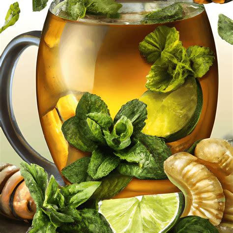 Curtis Mojito Tea with Mint and Lime · Creative Fabrica