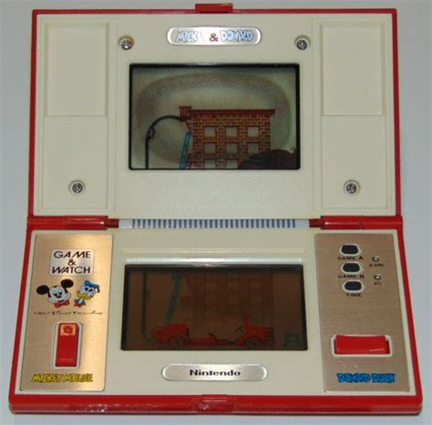 Mickey Donald Multi Screen Nintendo Game Watch En Loose Abim