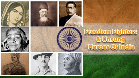 Independence Day 2022: 28 Indian Freedom Fighters Names List With Photo ...