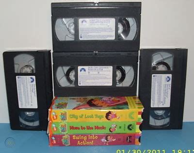 DORA THE EXPLORER VHS LOT OF 7 MOVIE TAPES | #133645703