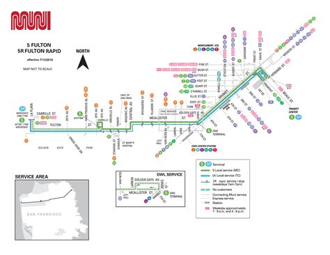 Sf Muni Bus Route Map