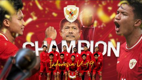 Tumbangkan Thailand Indonesia Juara Piala AFF U 19