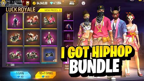 Hip Hop Bundle Return Season Elite Pass Return Free Fire Old