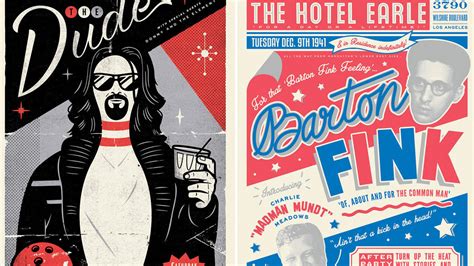 Coen Brothers Movies Reimagined As Gig Posters